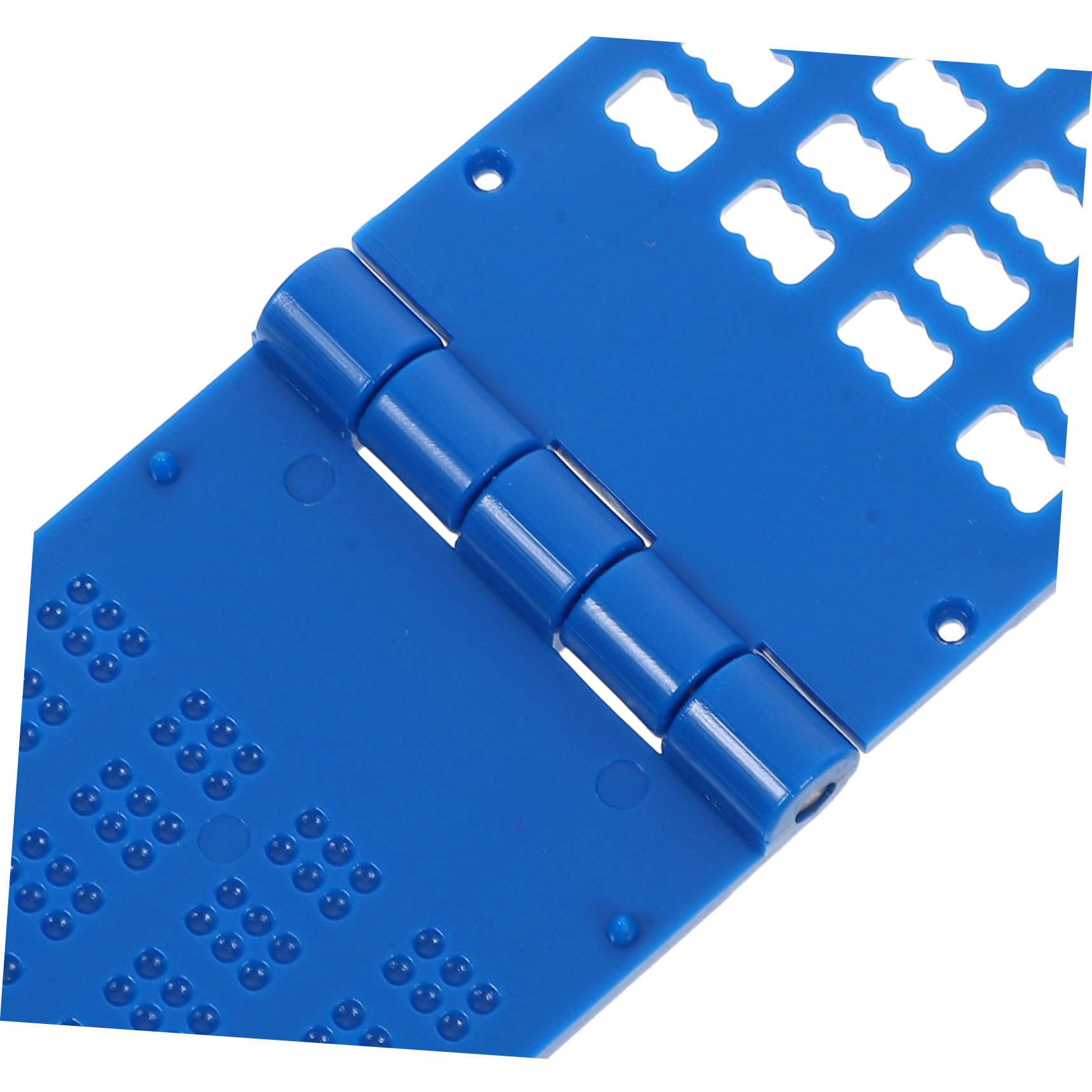 PACKOVE Tavoletta Braille Punteruolo in Plastica Blu, Resistente e Portatile per Non Vedenti, Kit di Scrittura Braille 27 Righe e 30 Caselle per Esercizi di Scrittura