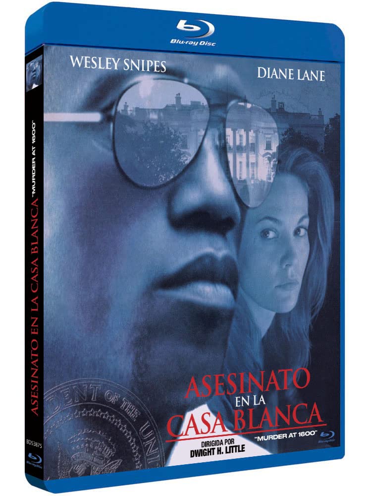 Murder at 1600 (1997) Blu-Ray Spanish Import, Plays in English, Dwight H. Little, Wesley Snipes, Diane Lane