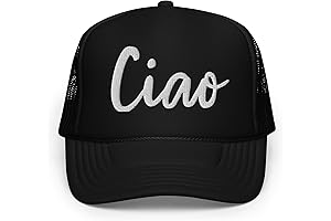 Ciao Hat: Embrace Style and Comfort with NG's Curved Bill Foam Trucker Cap