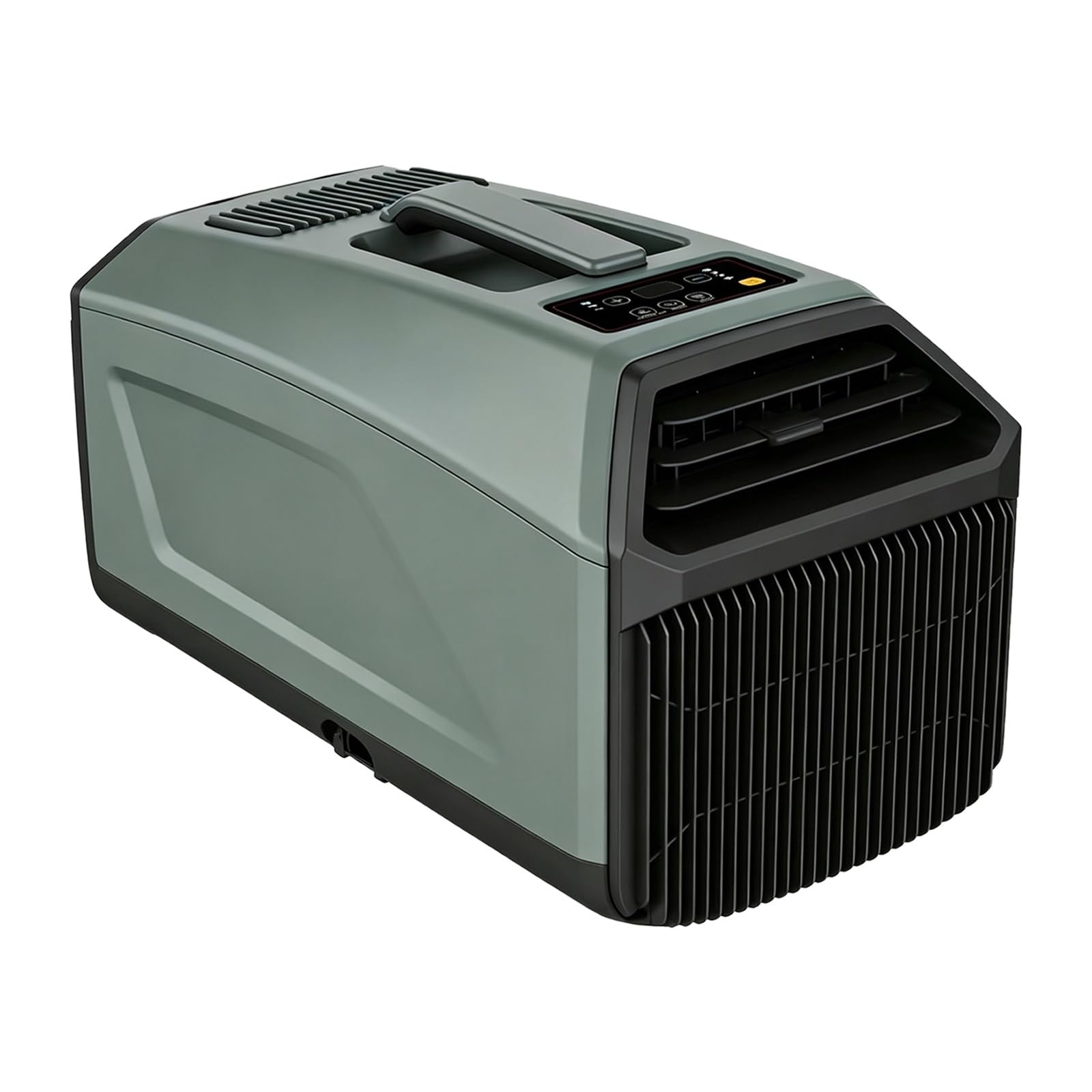 Condizionatore Portatile Basso Consumo 400W, Climatizzatore Tenda 5000 BTU Dual Hose, Mobile Cooler Compatibile con Power Station Generatore Solare Batteria, Modalità Silenziosa 36dB