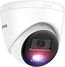 PoE Security Camera, 3K IP CCTV Camera Outdoor with Human/Vehicle Detection, Two-Way Audio, Smart Colour Night Vision, IP67 Weatherproof, Up to 512GB SD Card for Home and Business