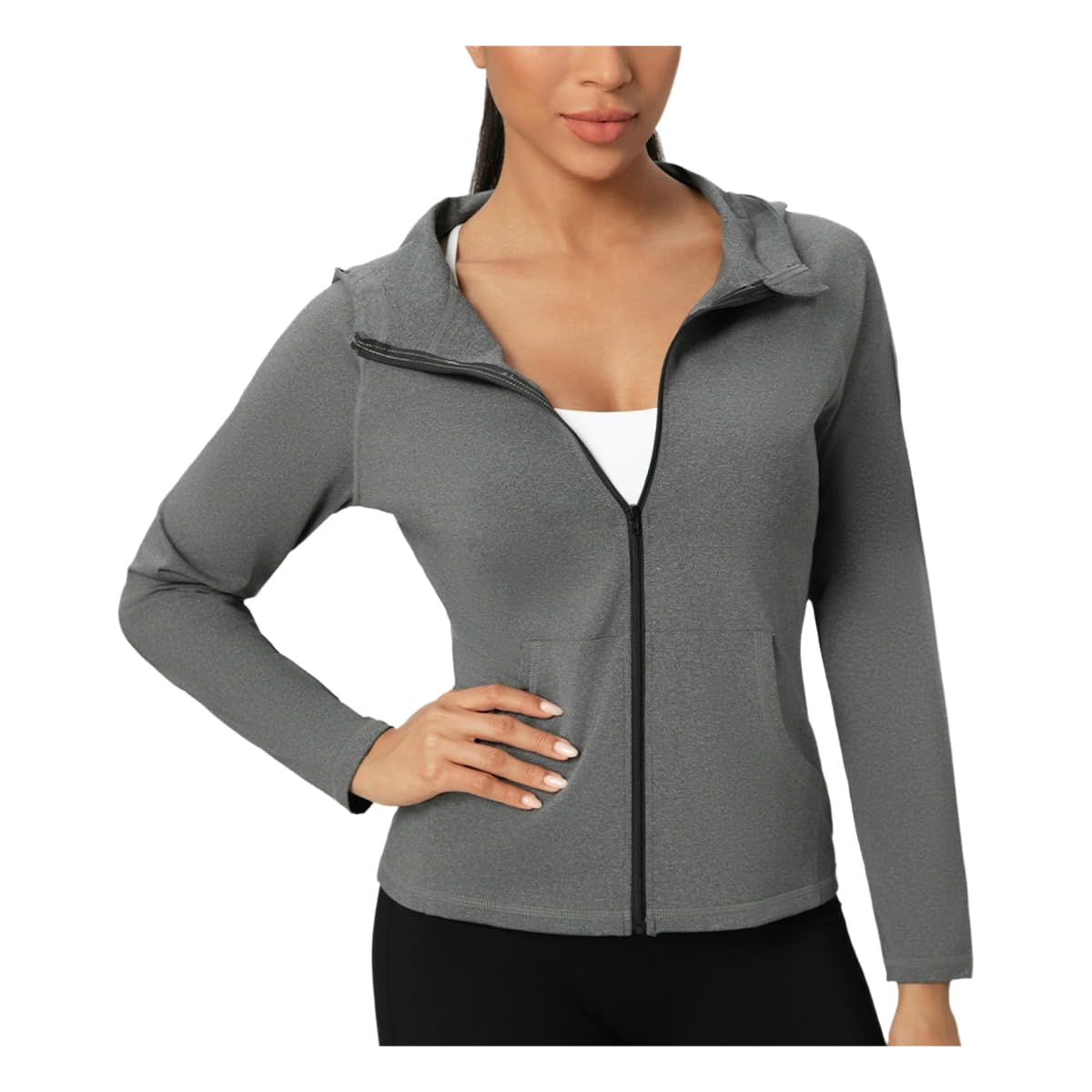 Chaqueta de yoga para mujer ideal para protegerte del frío al entrenar