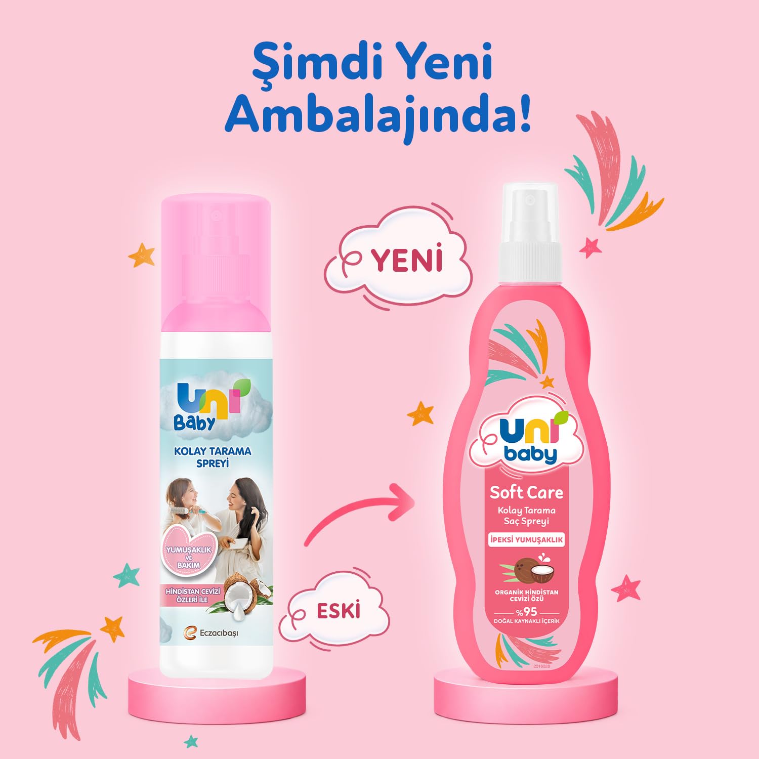 Uni Baby Kolay Tarama Spreyi 200 ml