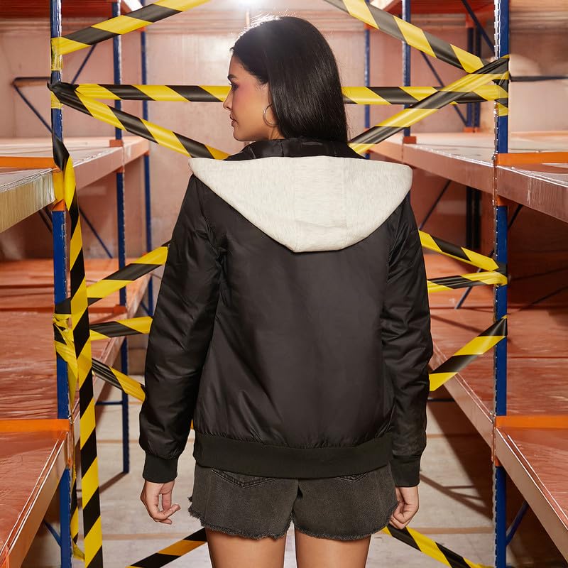 Image of Campus Sutra Women's Fleece-Lined Biker Jacket For Casual Wear | Spread Collar | Long Sleeve | Zipper Closure | Jacket Crafted With Comfort Fit For Everyday Wear
