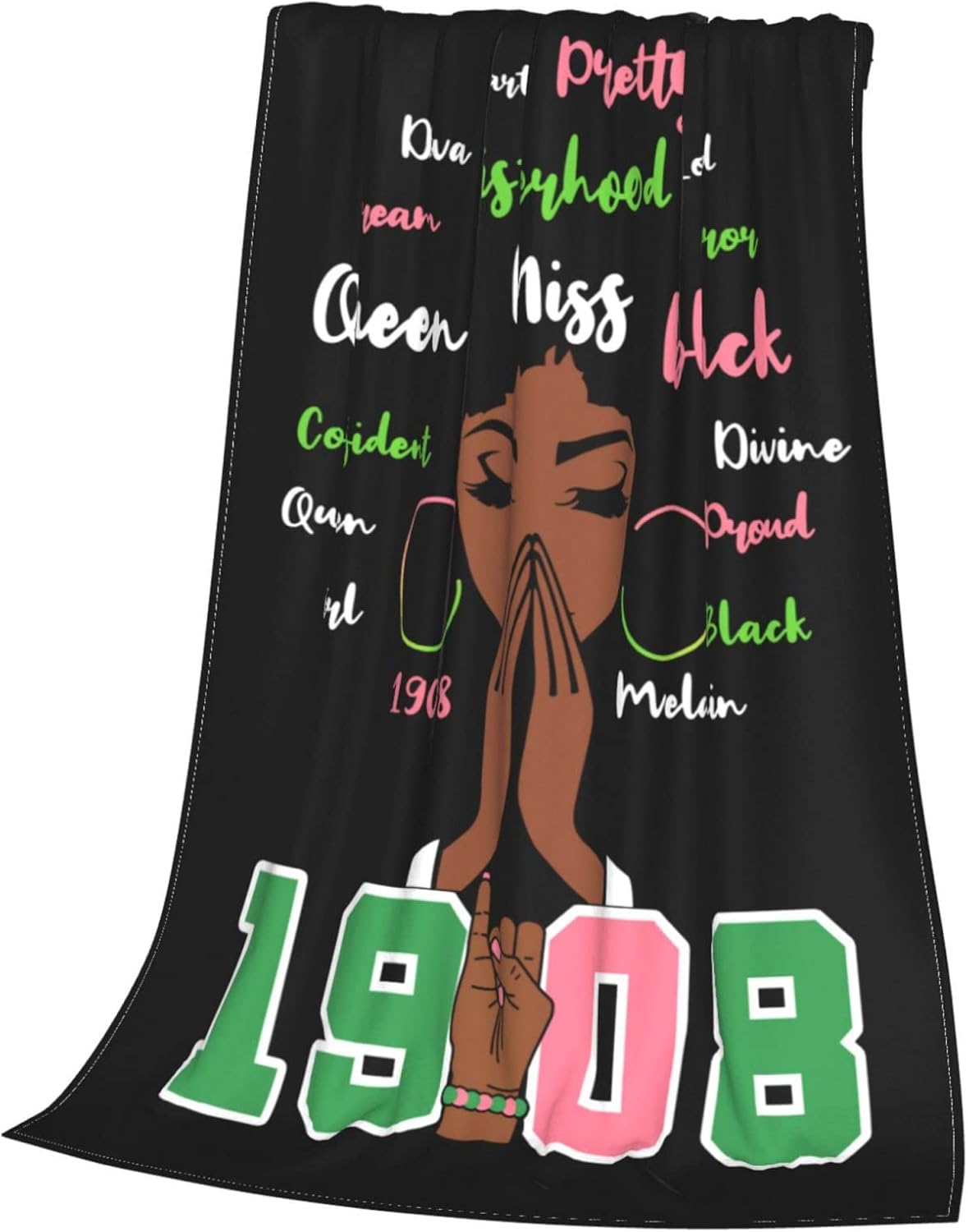 Blanket Sorority Gift Throw Blanket 80"x60" Soft Warm Cozy Throw Home Decorative Blanket Sorority Paraphernalia