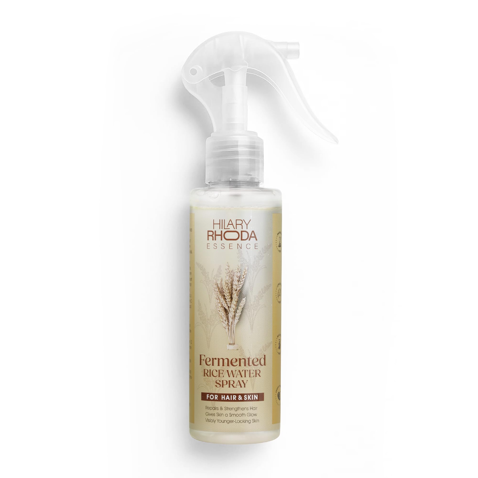 Hillary Rhoda Essence Fermented Rice Water Spray | Rice Water Spray | Korean Skincare for Glass Skin & Hair | Repairs Hair | Non-Greasy & Fast Absorbing - 100ml-image-40
