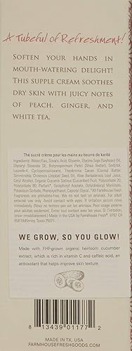 Miniatura 3 de FarmHouse Fresh Sweet Tea - Crema de manos con manteca de karité, té dulce y jengibre, 2 onzas líquidas