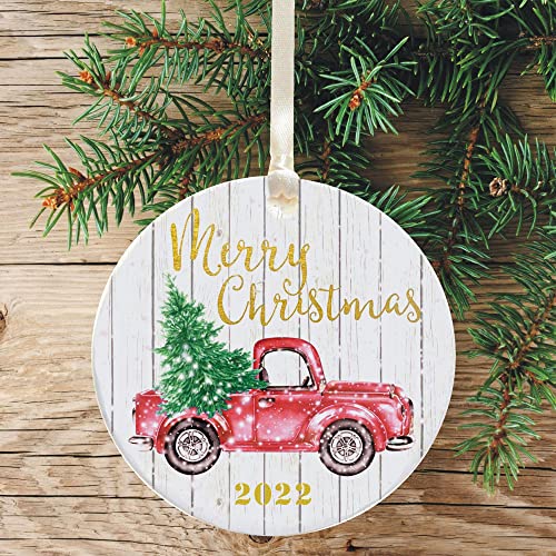 Christmas Ornaments 2023, Ceramic Christmas Tree Decorations, Merry Christmas To Friends,Parents,Couple #TOP29