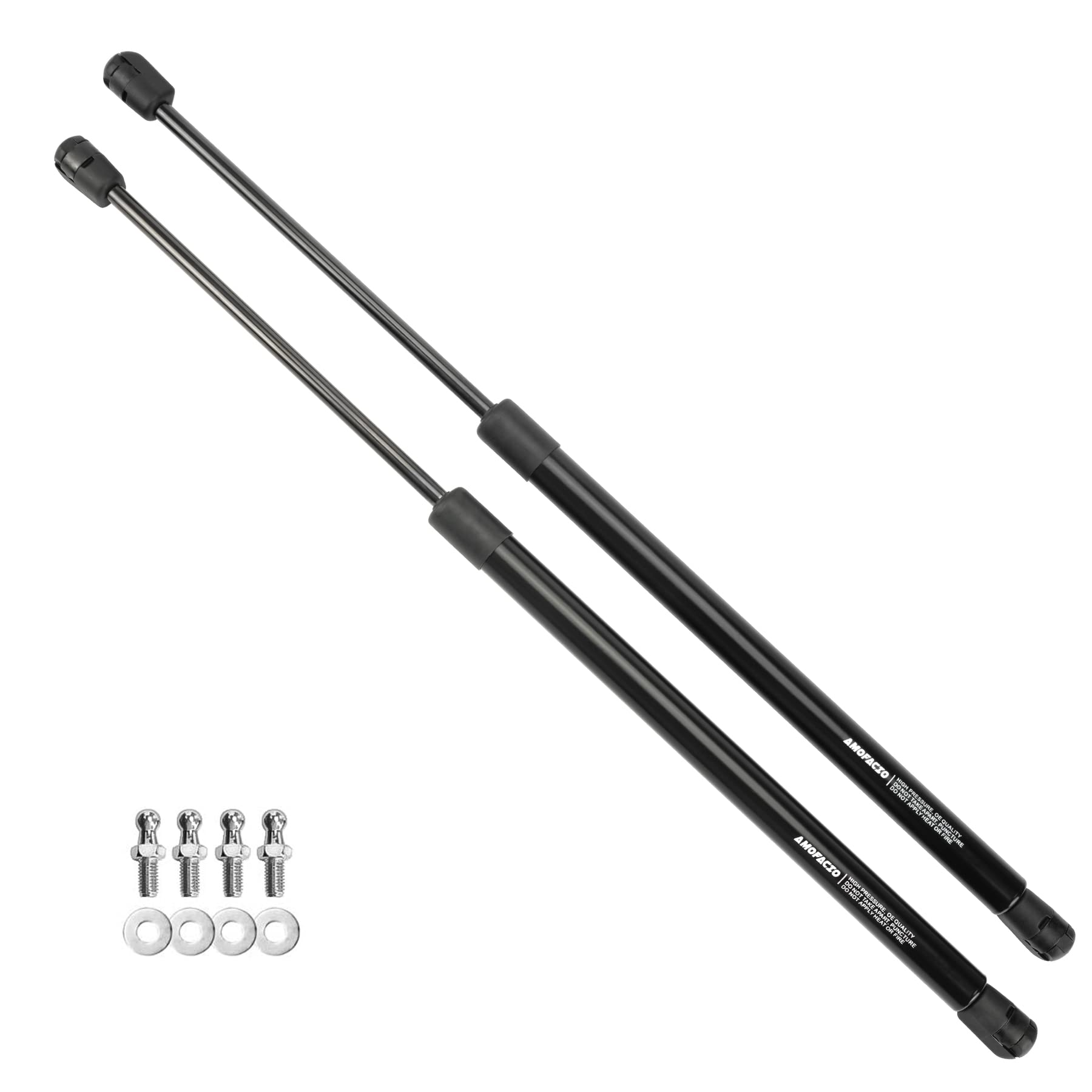 Photo 1 of AMOFACIO RB8795144 2PCS Front Hood Bonnet Gas Prop Spring Lift Support Strut Shock Driver and Passenger Side SG304010 For 1989-1997 Sedan or Tonneau Cover Camper Shell Storage Box RV Bed Floor Hatch