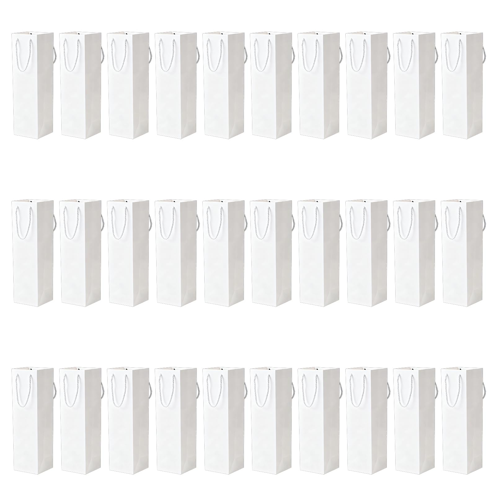 Of 30 Stylish Handled Carriers for Elegant Wine Presentation to Celebrations and Gatherings User Friendly Paper Wine Bottle Carry Bags for Sustainable Gift Wrapping At Parties Celebration and Social