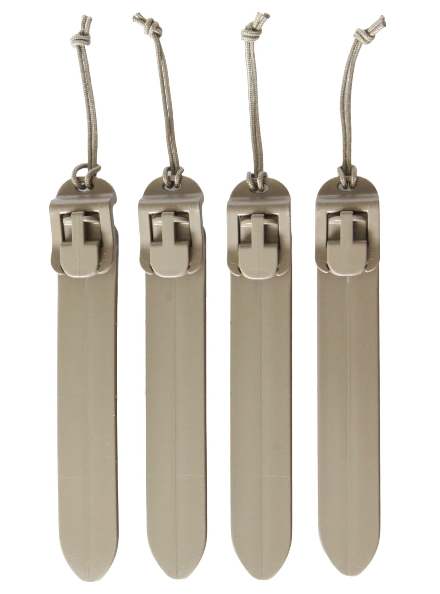 MOLLE PALS Pouch Accessory Adapter Clip Speed Sticks (4 Pack)