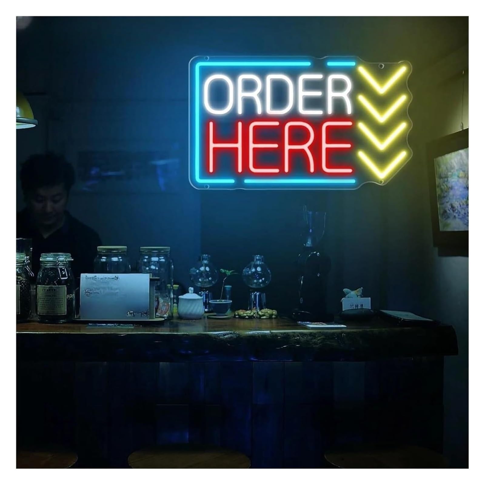 LED Lampe Néon Commandez ici des enseignes lumineuses au néon et à LED pour restaurants, cafés, bars, snacks