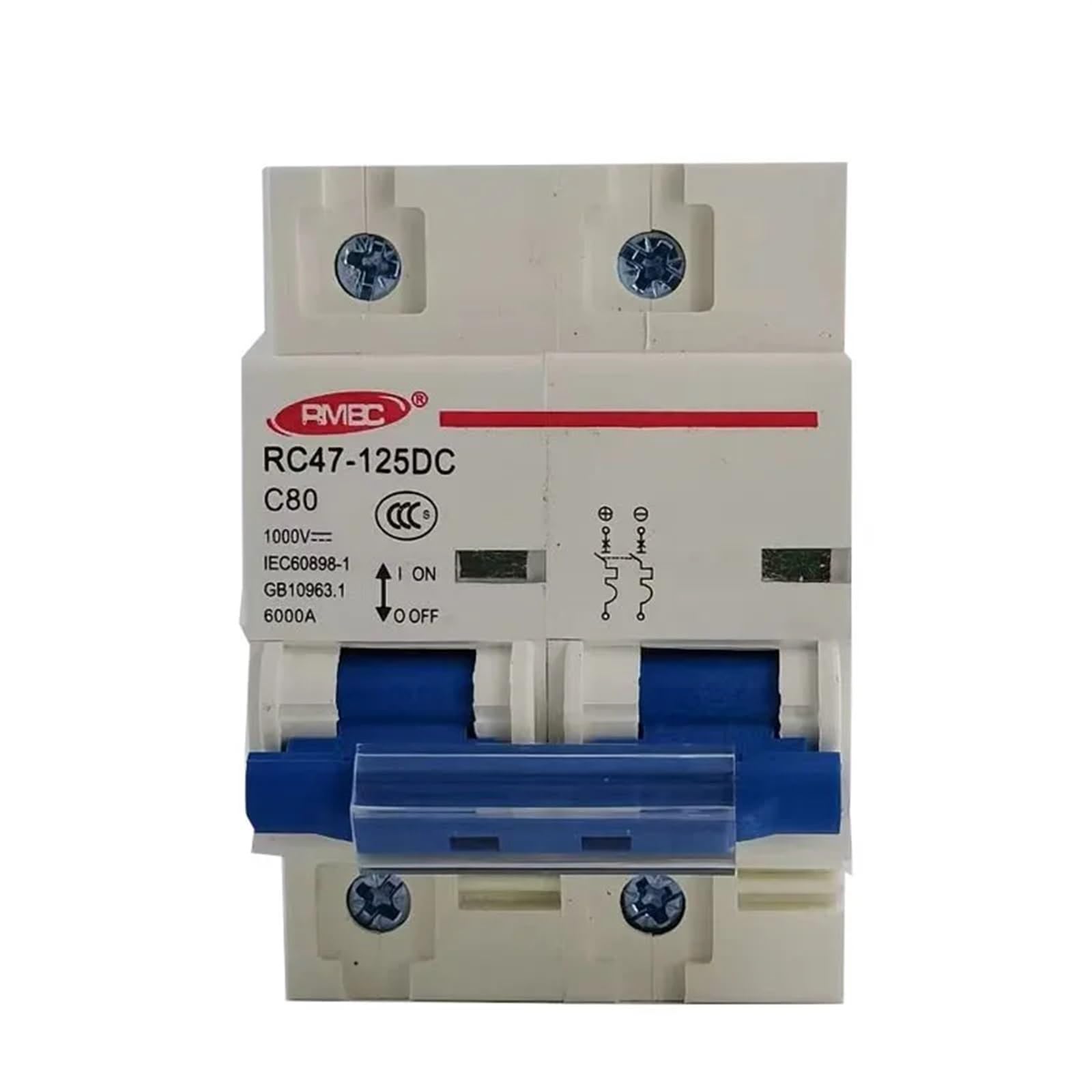 Disjoncteur 2P DC 500V 100A evite les surcharges solaires