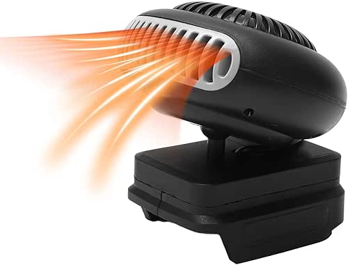 Zunate Cordless Space Heater for 18V Battery, 170W Portable Electric