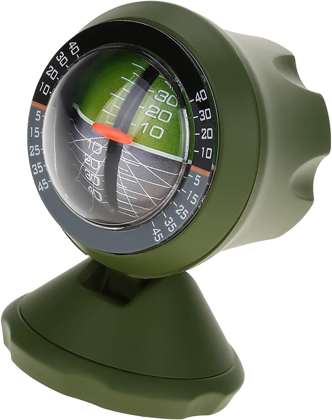 TOPINCN Car Inclinometer Outdoor Multifunction Angle Slope Meter Level Tilt Indicator Gradient Balancer Tool for Vehicle Electronic Boat