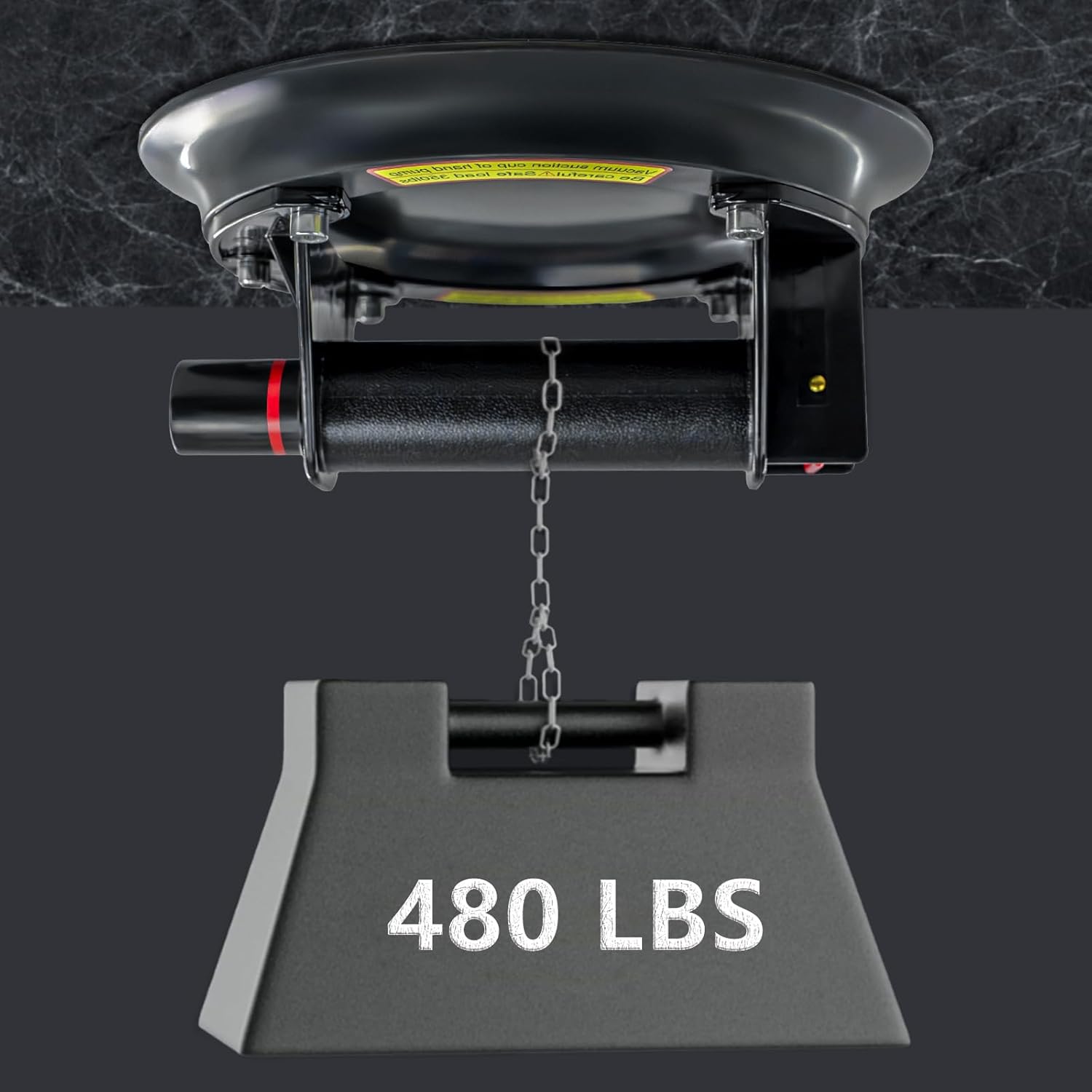 Heavy Duty Glass Suction Cups to Lift Large Glass,Max Load 960lbs Window Suction Cups for Glass,Powerful Industrial Suction Cups Lifter for Tile, Granite，Marble