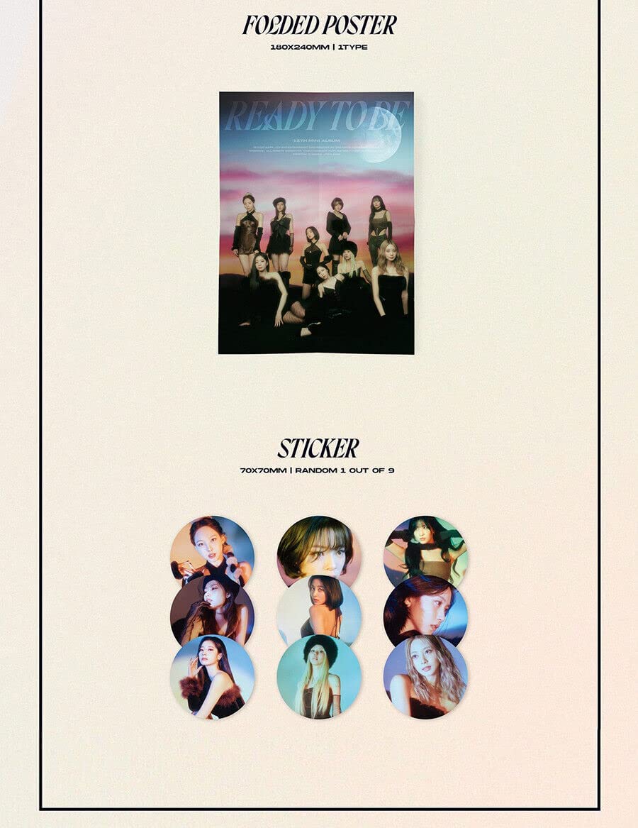 Amazon.com: TWICE - READY TO BE 12th Mini Album Digipack Ver