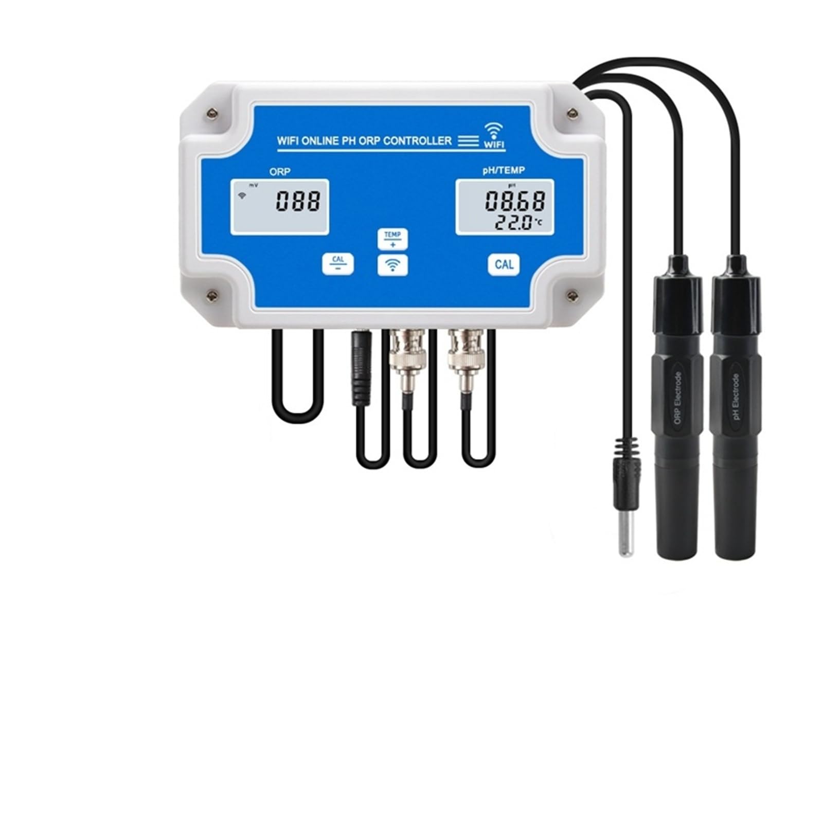 3-in-1-Wasserqualitätsdetektor PH/ORP/TEMP-Elektrode BNC-Sonde for Aquarium-Hydroponik-Monitor