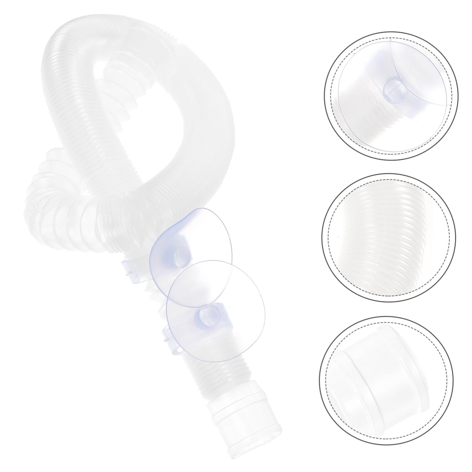 1 Set Glass Containers Terrarium Hose Humidifier Tubes Replacement Humidifier Flexible Mister Humidifier Accessories Reptile Accessories with Cup Plastic