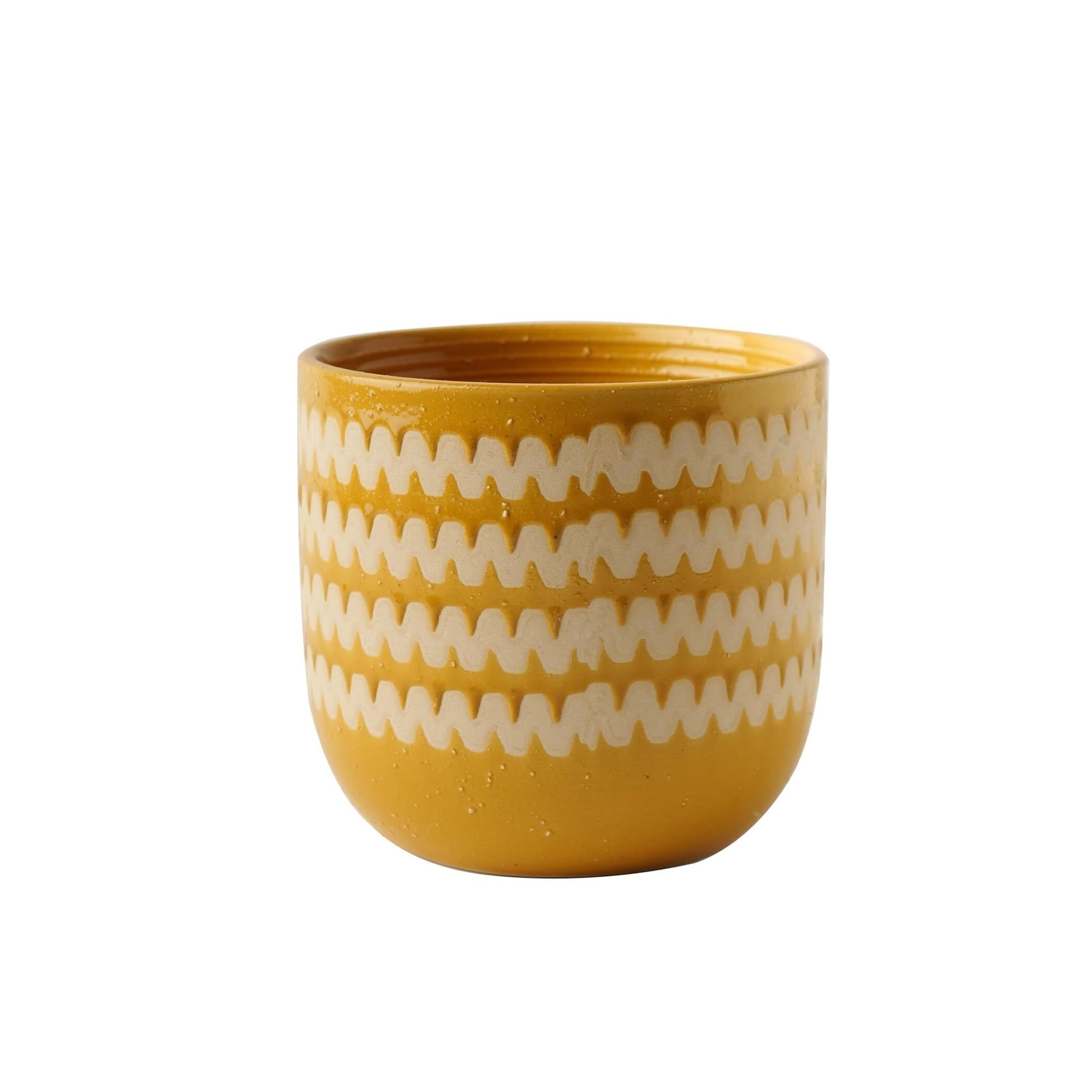 Pots de fleurs en céramique au design moderne pour décoration de jardin durable