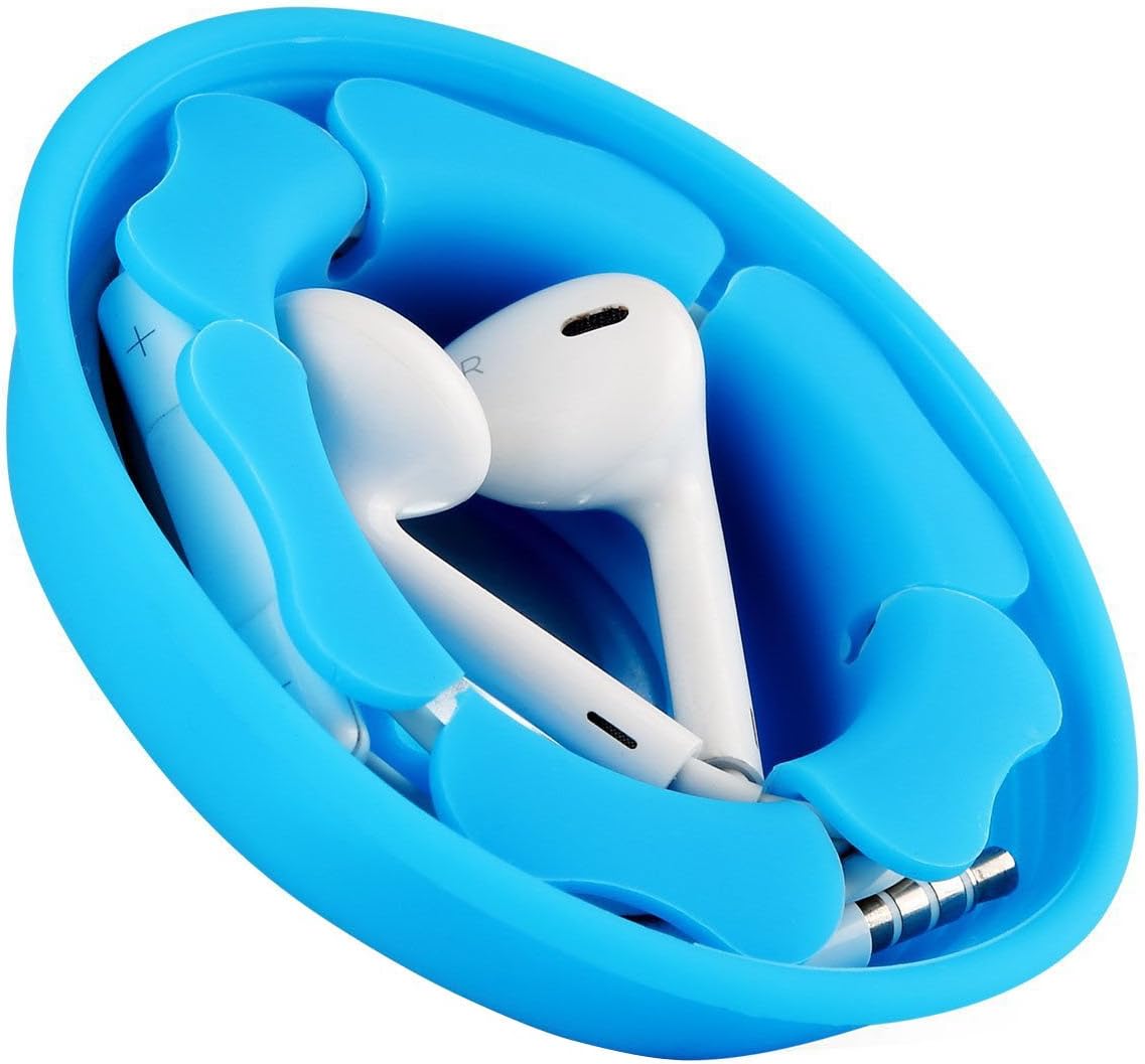 Earbud Holder Cord Wrapper Organizer, MAIRUI TangleFree