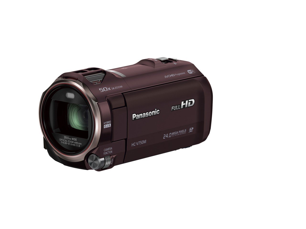 パナソニック ビデオカメラ HC-V750M ブラウン ジャンク品 - メルカリ 