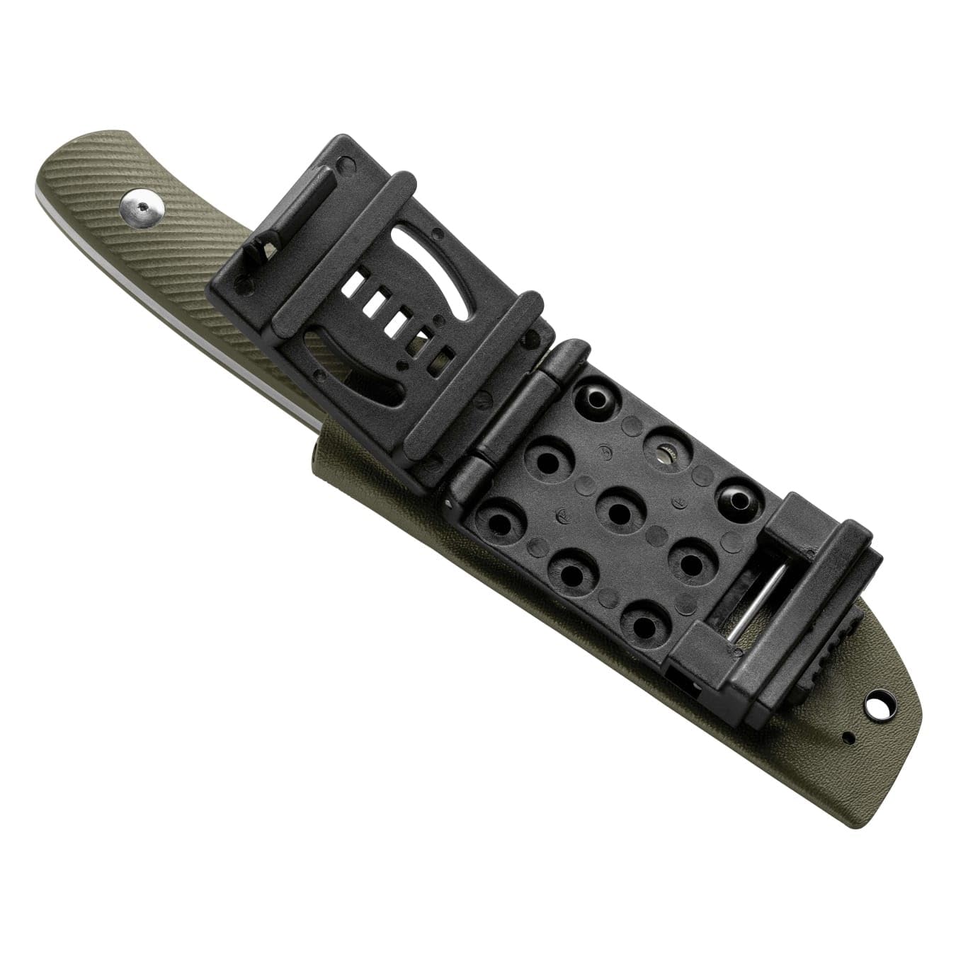 OUTDOORDINO Mauser - Cuchillo de caza (11 cm, acero inoxidable, con funda resistente, longitud total: 23 cm)