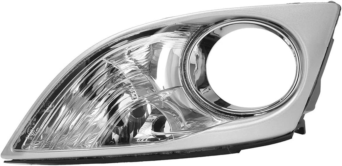 Left Side Front Bumper Corner Light Cover Fog Light Cover Fog Lamp Hood Compatible with Mazda CX7 CX-7 2009-2011