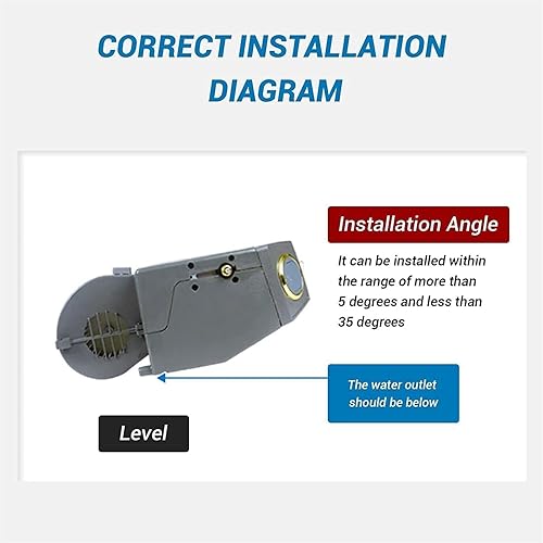 Miniatura 4 de YIPONYT Kit universal de enfriador y calentador de evaporador de CA, unidad de calor y frío, termostato eléctrico de 12 V debajo del salpicadero,