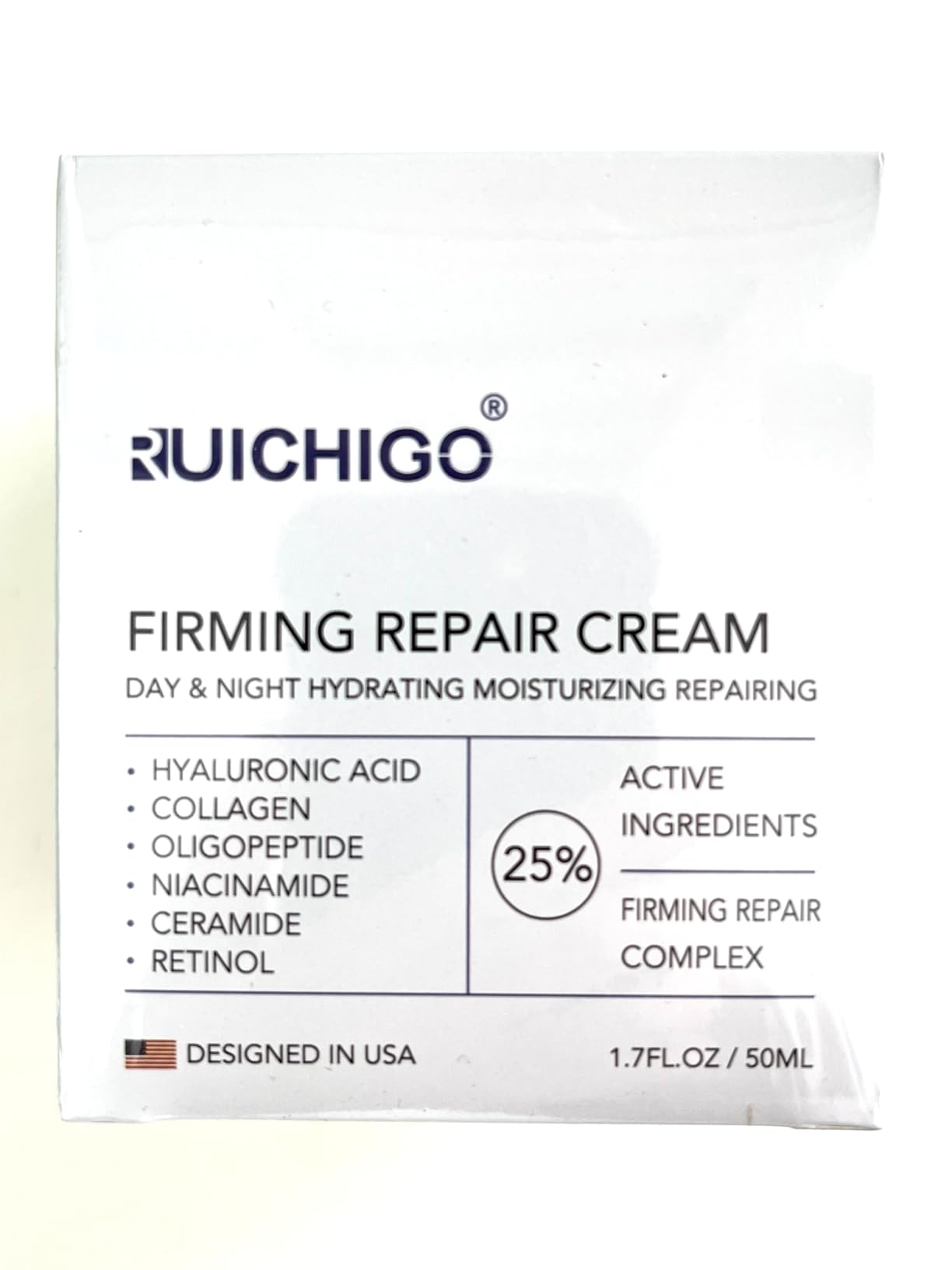 CHAOGOHUI Face & Neck Firming Cream for Tightening and Lifting Wrinkles & Crepey Skin,Day & Night Cream with Peptides,Retinol,Ceramide & Niacinamide,1.7 OZ