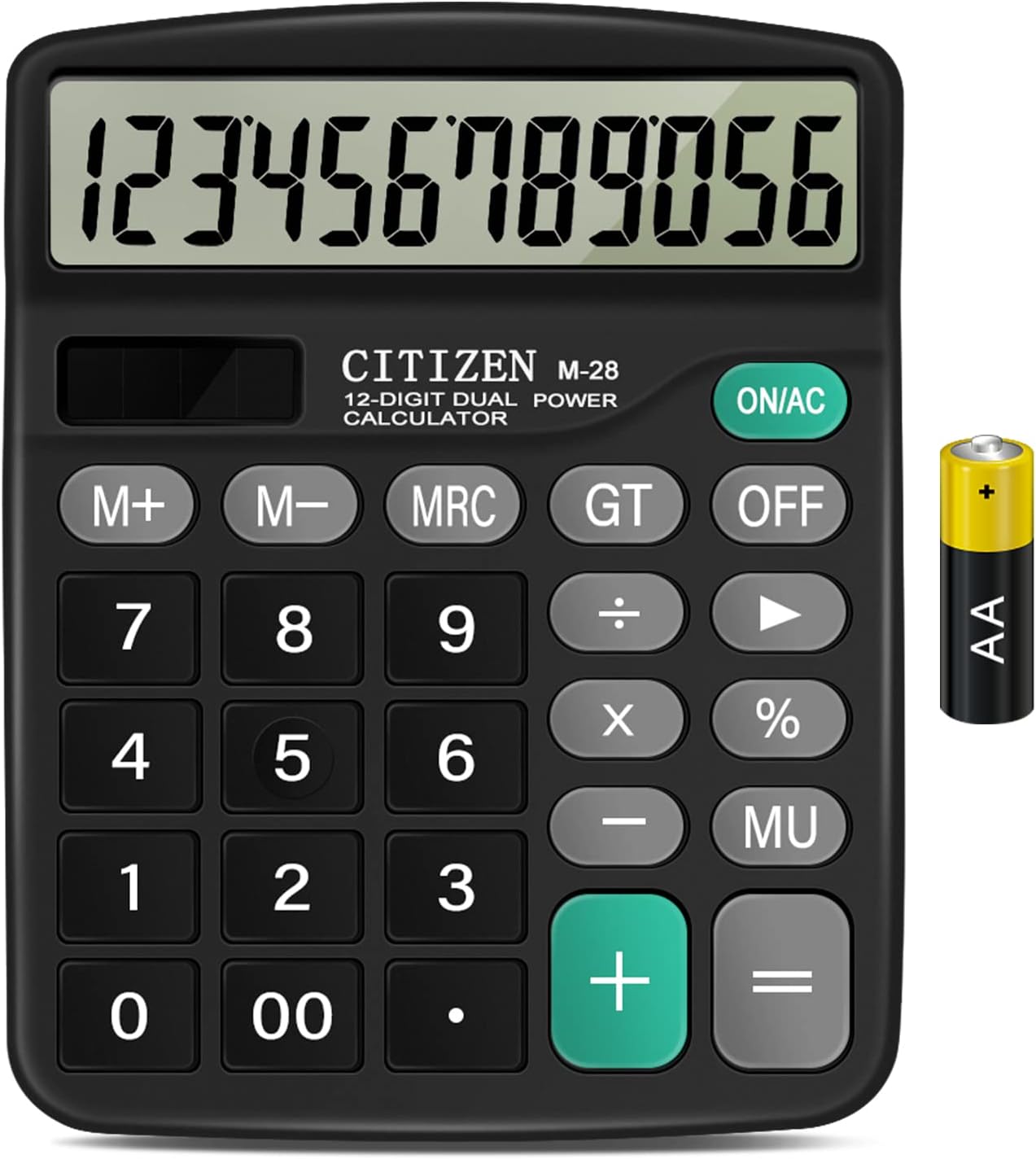 Calculator Desktop Standard Function Desk Calculator 12 Digit