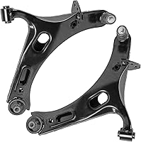 Vista 397 de Detroit Axle - Kit de suspensión frontal de 8 piezas para Dodge Journey 2009-2015, 2 brazos de control inferiores, 2 rótulas, 2 varillas