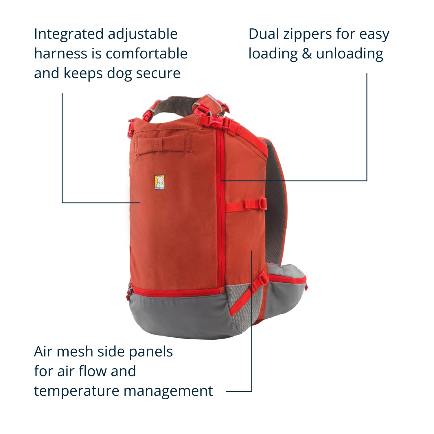 Amazon.co.jp: RUFFWEAR(ラフウェア) ヒッチハイカードッグバック