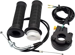 Twist Throttle and 36" Cable Handle Grip Kill Switch Set for 7/8" 22mm Handlebar 49cc 66cc 80cc Engine Motorized Bicycle Push Bike