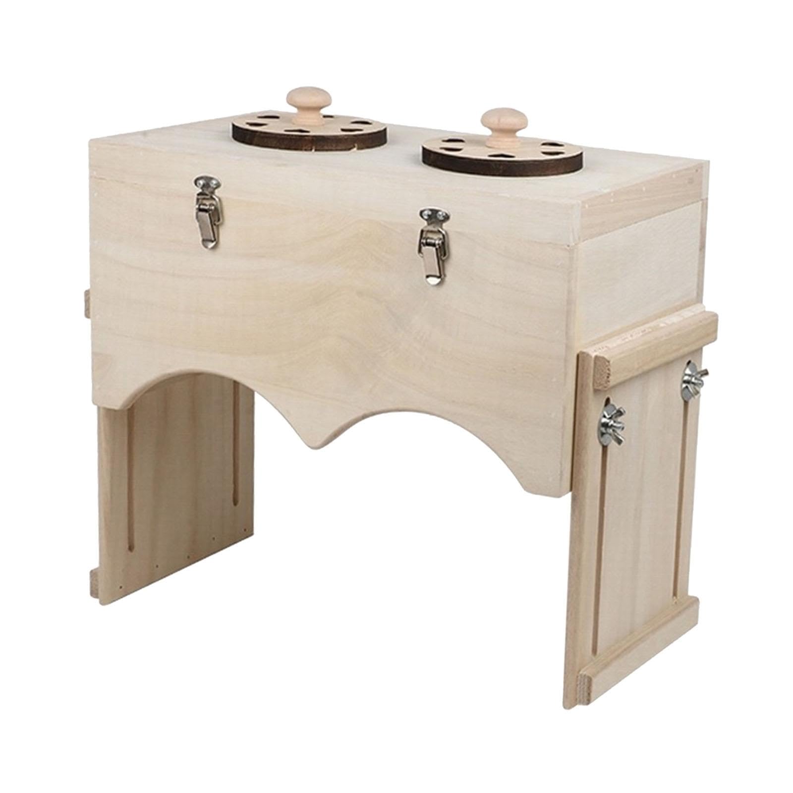 Sharplace Scatola per portatile, strumento ergonomico per agopuntore, strumento per il trattamento delle ustioni, regalo, supporto per bruciatore, L