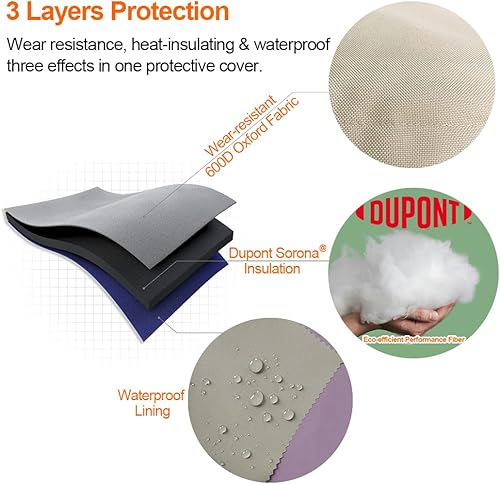 Miniatura 5 de Cubierta aislante de tubo para válvula de riego, válvula de rociador, tubería para aire libre, protección contra congelación de invierno & cubierta