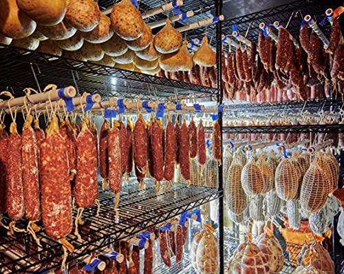 Artisan Salami By The Salumeria (Soppressata) | Humanely-Raised, Pasture Raised Pork, Gluten Free, Hormone Free, Antibiotic Free, Sugar Free, Keto Friendly, Paleo Friendly | Organic, Italian, Uncured Salami #TOP3
