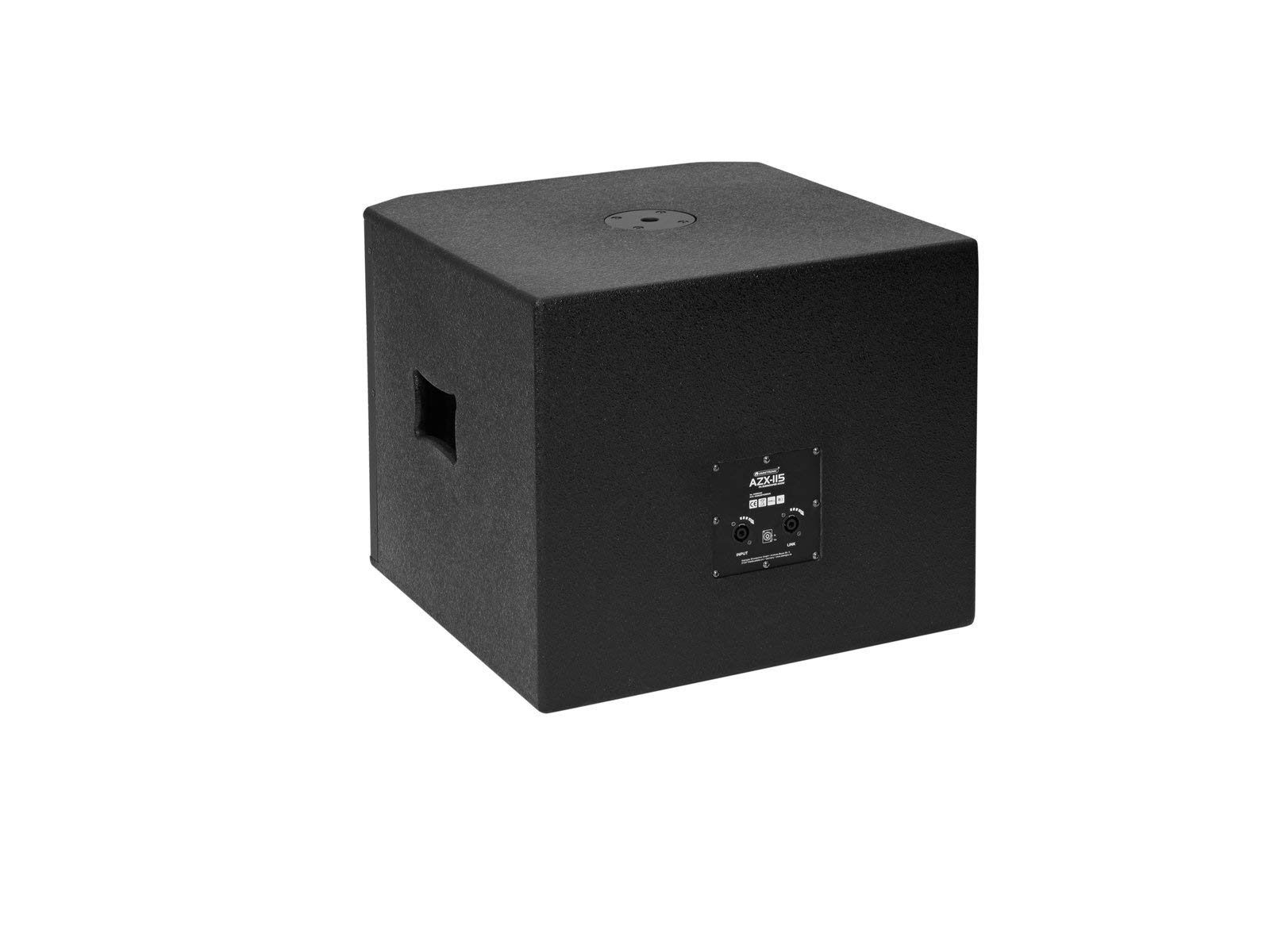 Omnitronic AZX-115 PA-Subwoofer 400W | 15"-Bassreflex-Subwoofer mit 400 W RMS, 8 Ohm | Mit 63-mm-Schwingspule