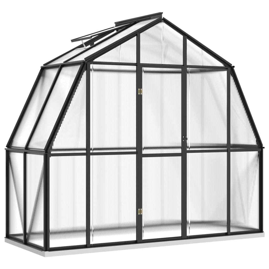 Produkty do domu - szklarnia z ramą podstawy antracyt 3,3 m aluminium