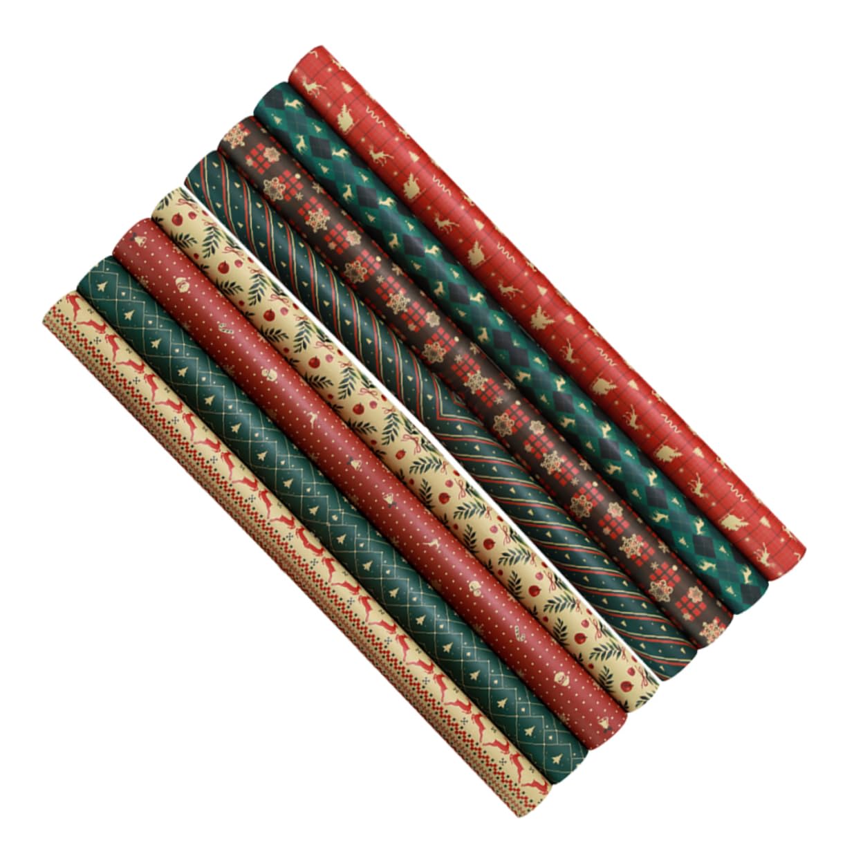 FRCOLOR 3 Sätze Geschenkpapier Für Weihnachten Packpapier Weihnachten Weinachtsgeschenkpapier Rot Verpackungspapiere Selber Machen Band Weihnachtsgeschenkpapier Papierumschlag 8 Stück * 3