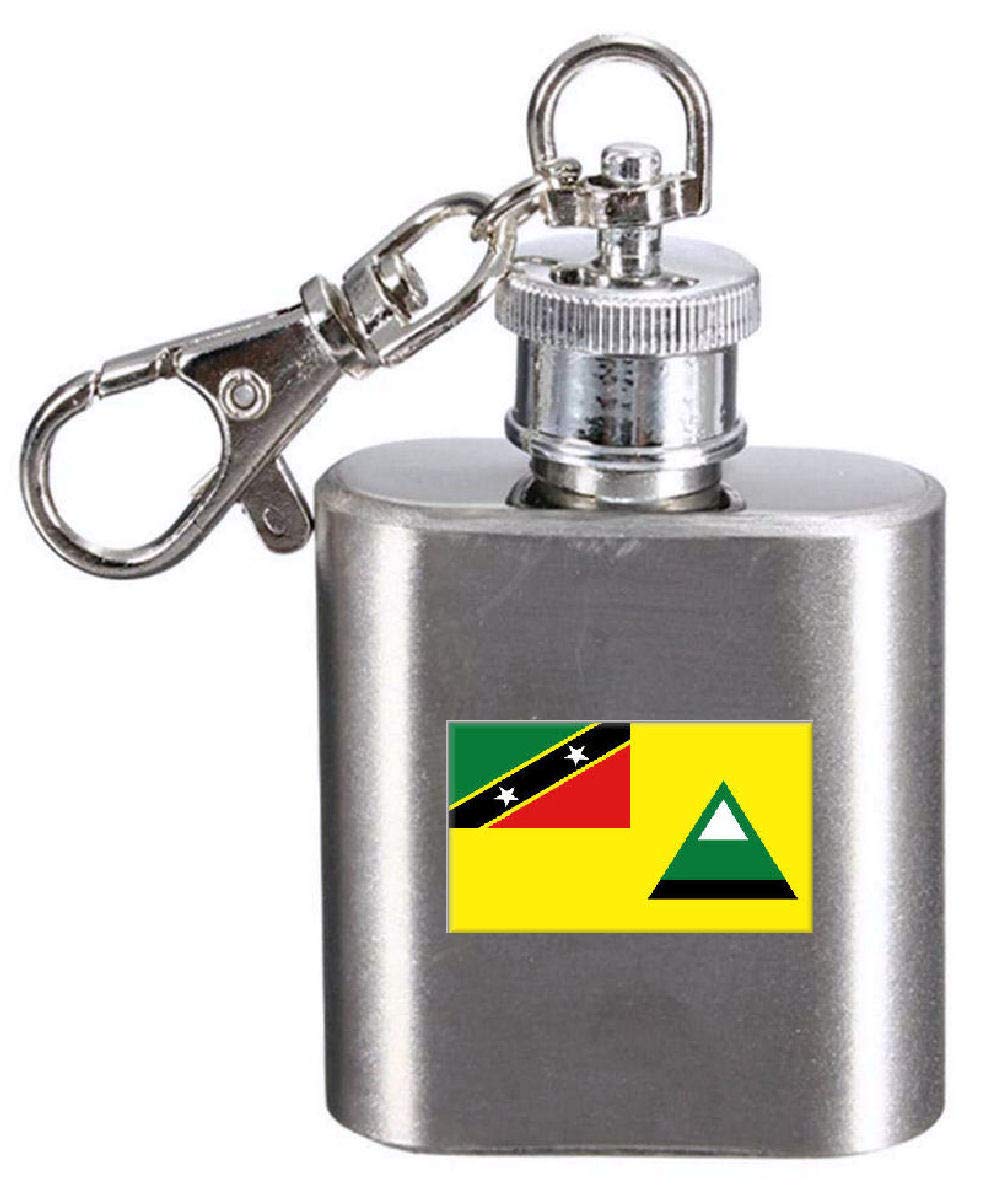 Flasque porte-clés Nevis anti-fuite pour transporter discrètement votre alcool favori