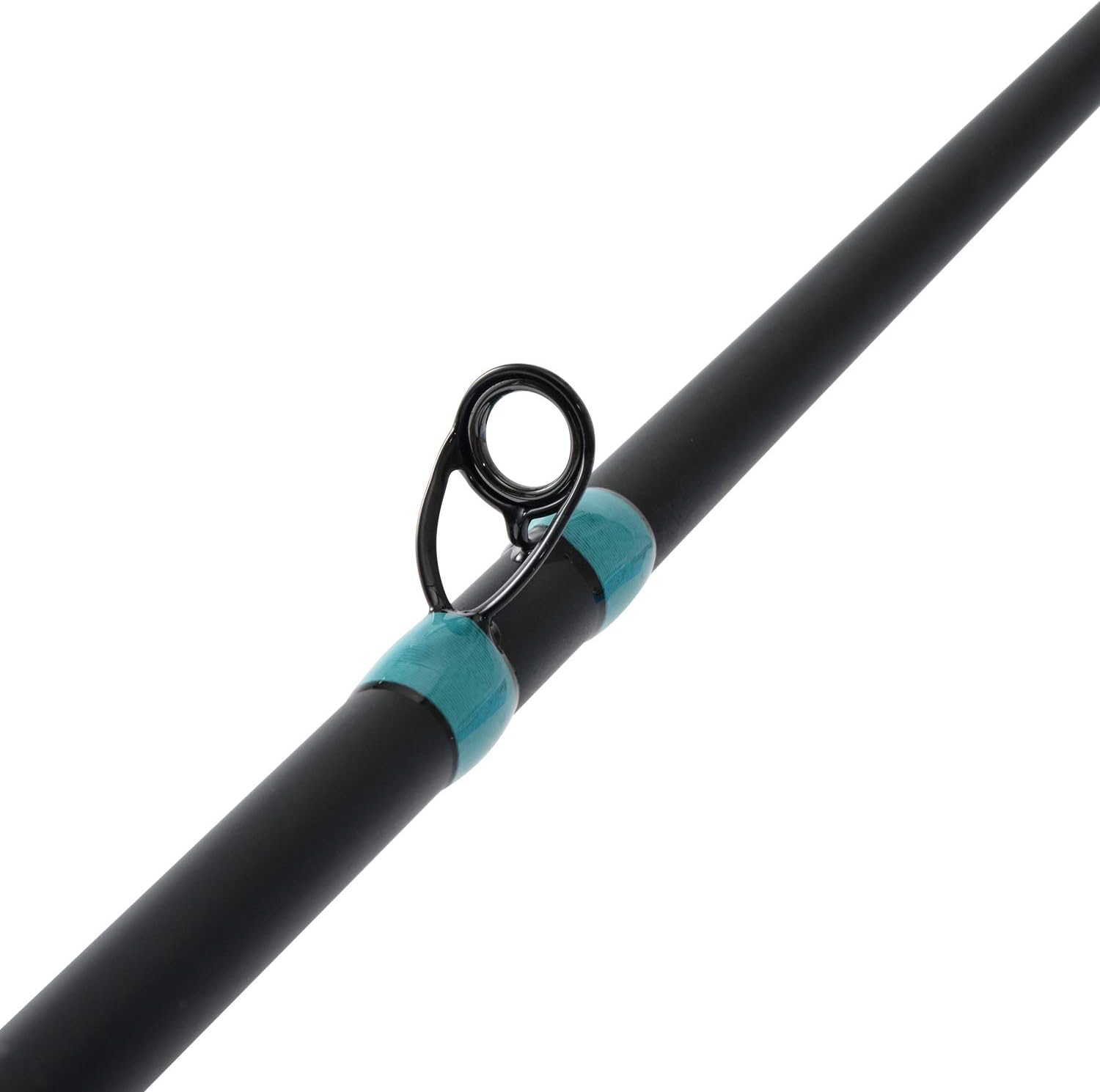 Python Casting Rod 2 Pieces 7' Portable Baitcasting Pole Professional Bass Fishing Rod