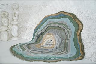 Handmade 3D Super Soft Modern Area Rugs, Handmade Wool Rugs,