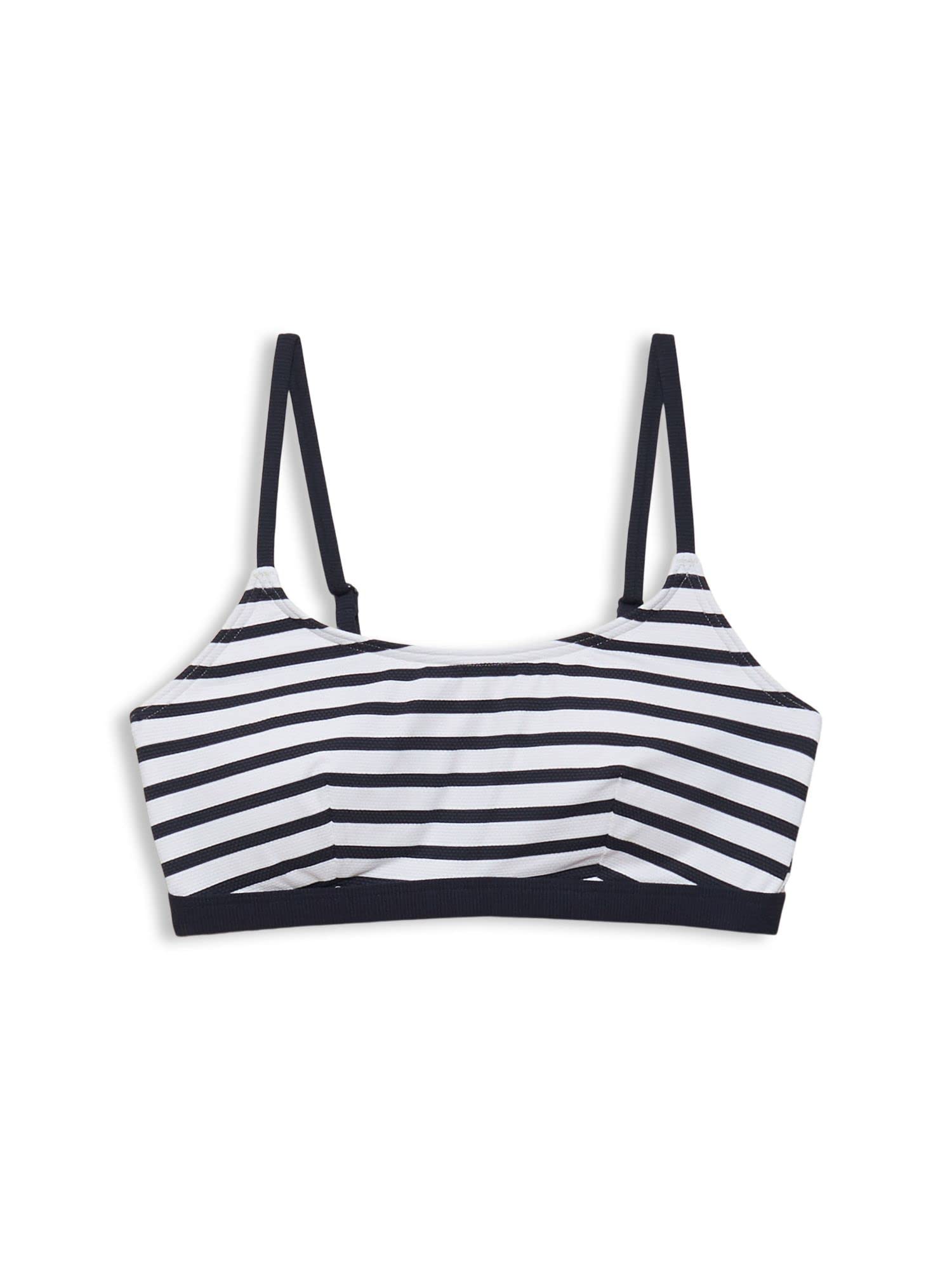 ESPRIT Bodywear Women's Hamptons Beach RCS pad.Bustier Bikini, Navy 3, 34
