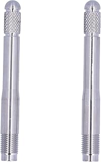 BIKING Wheel Stud Alignment Pin,2pcs Wheel Stud Alignment Pins Wheel Mounting Guide M14 X 1.5 Thread Stainless Steel Tool