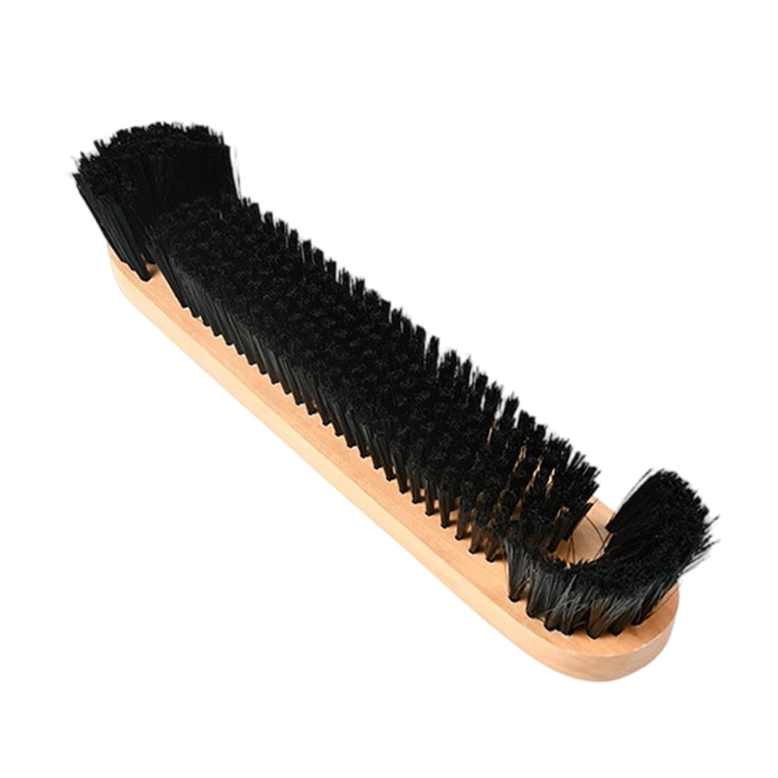 Wooden Billiard Rails Brush Cleaning Pool Table Accessories Horsehair Pool Table Brush for Home or Club Horsehair