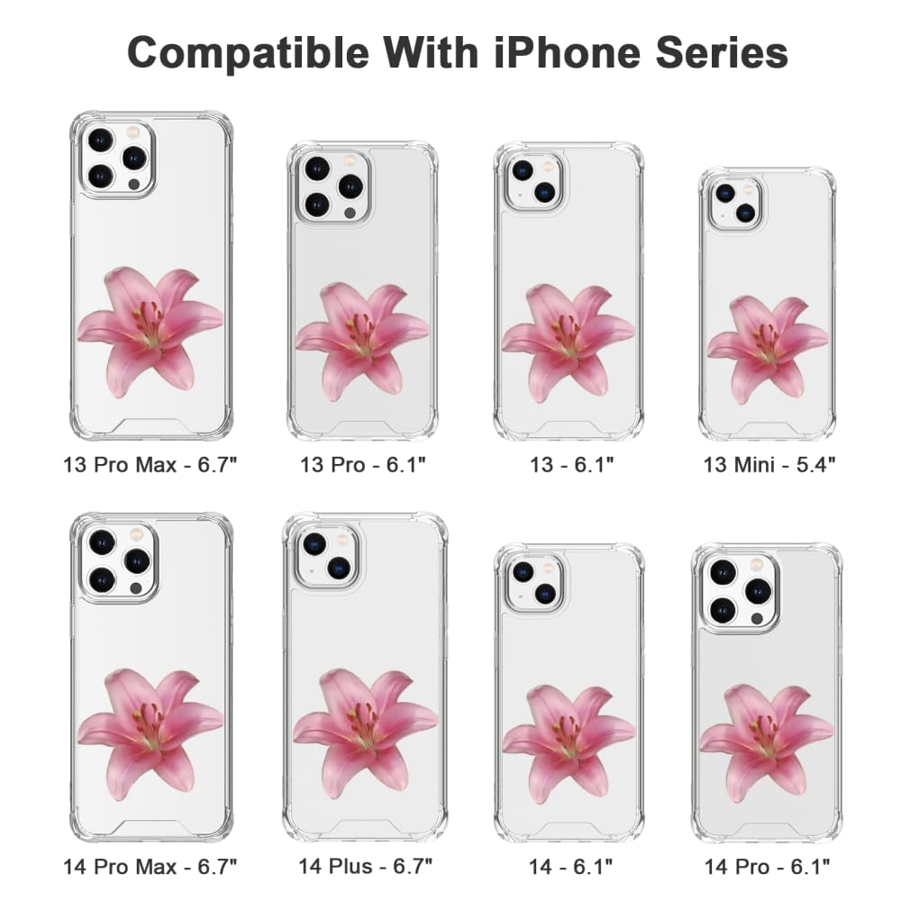 Amazon.com: FANXI Lily Print Phone Case Compatible with iPhone 16