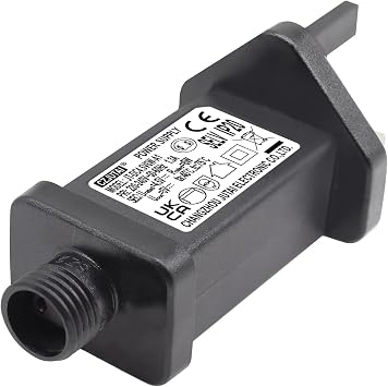 4.5V 6W String Lights Indoor-Outdoor Power Adapter for CZJUTAI JT-DC4.5V6W /4.5W /3.6W-IP20 Christmas Lighting [U260]
