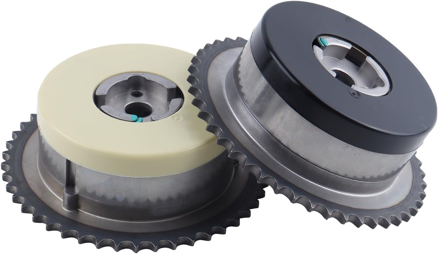 FEIDKS Engine Variable Timing Sprocket Cam Camshaft Phaser Gear Fit for Buiick Regal Chevrolet Cobalt Equinox Malibu HHR Pontiac G6 2.0L 2.4L 2pcs Set | OE# 12578515 12578516, 917-270 917-254