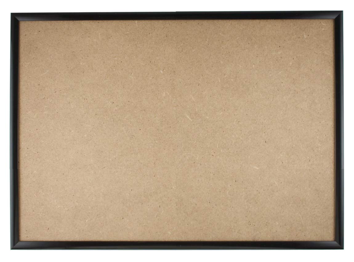 Quadro Frames Wide Molding Picture Frame Kit, Black, 25x35cm, Style P940-1cm